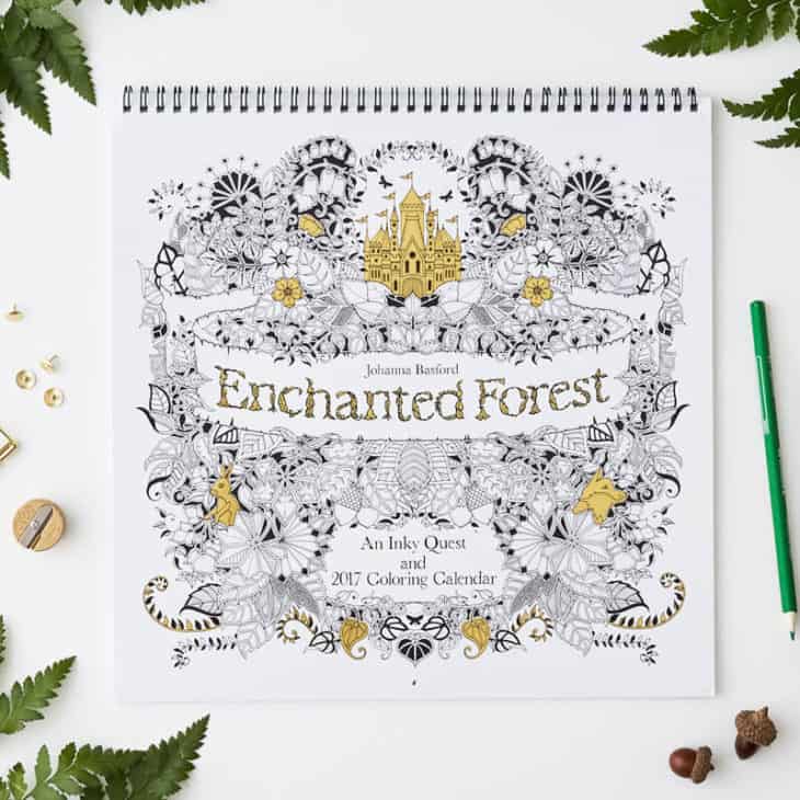 2017 Enchanted Forest Wall Calendar
