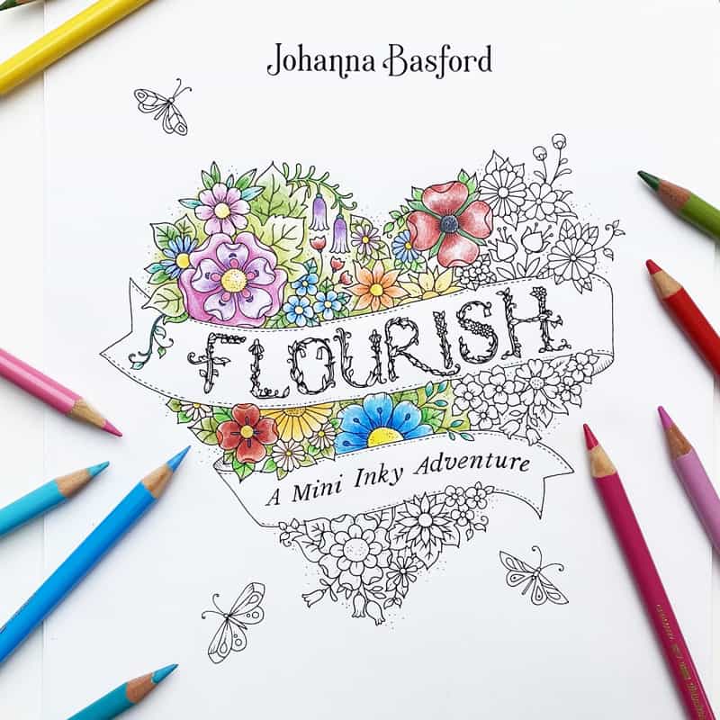 Flourish - The FREE Colouring Book - Johanna Basford Johanna Basford