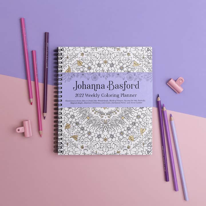 2022 Weekly Colouring Planner