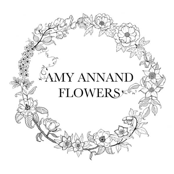 Amy Annand Flowers logo by Johanna Basford