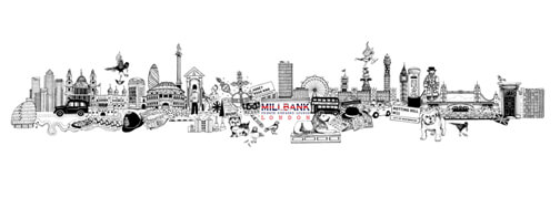 millbank london illustration