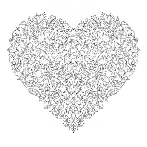 Valentines Day Colouring