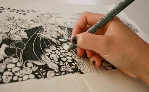 Johanna Basford illustration