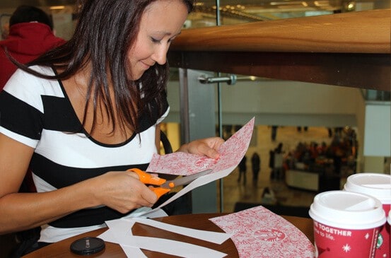 Starbucks Inky Red Cup, Johanna Basford 